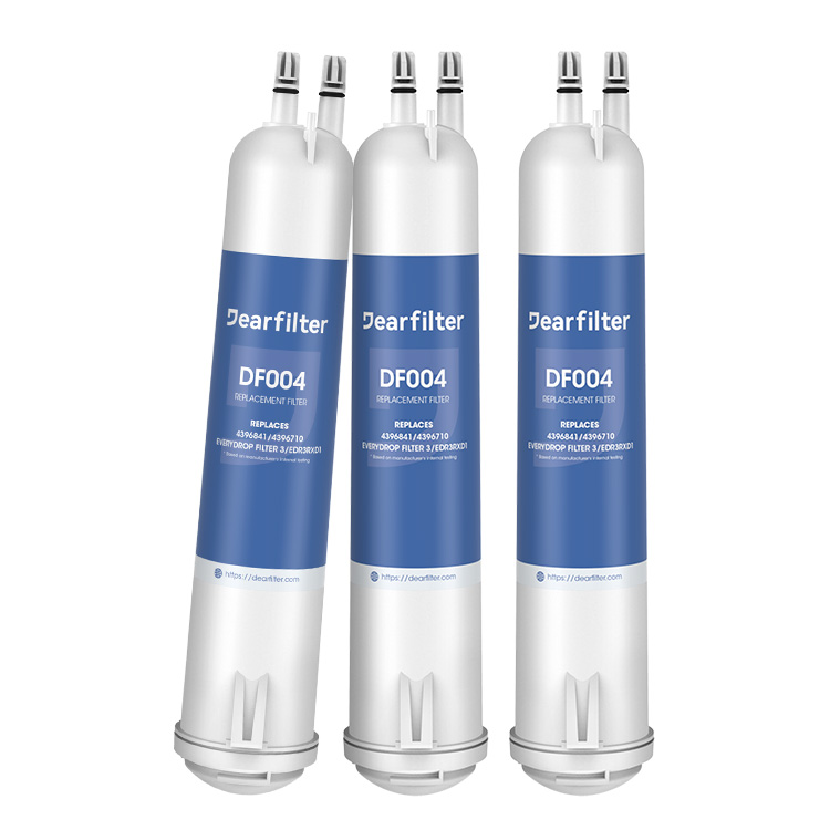 Dearfilters Compatible With fridge filter 3, Filter 4396841, 4396710, EDR3RXD1 Replacement 3PCS